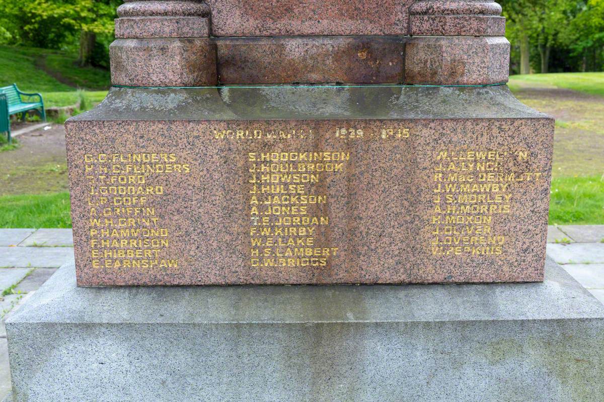 Mexborough War Memorial