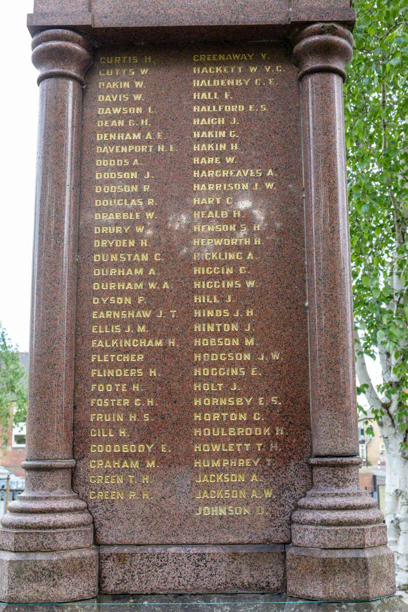 Mexborough War Memorial