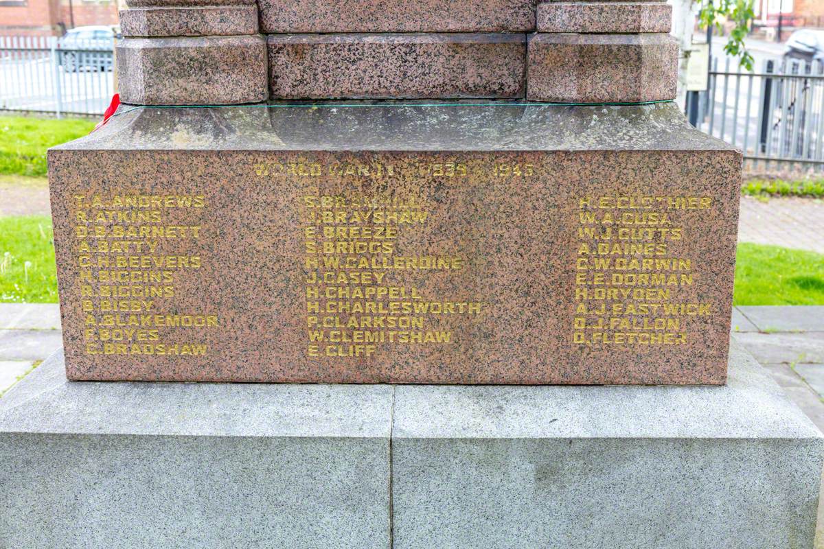 Mexborough War Memorial