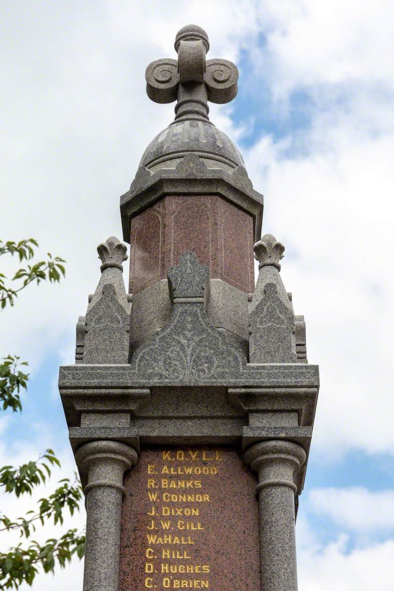 Grimethorpe War Memorial