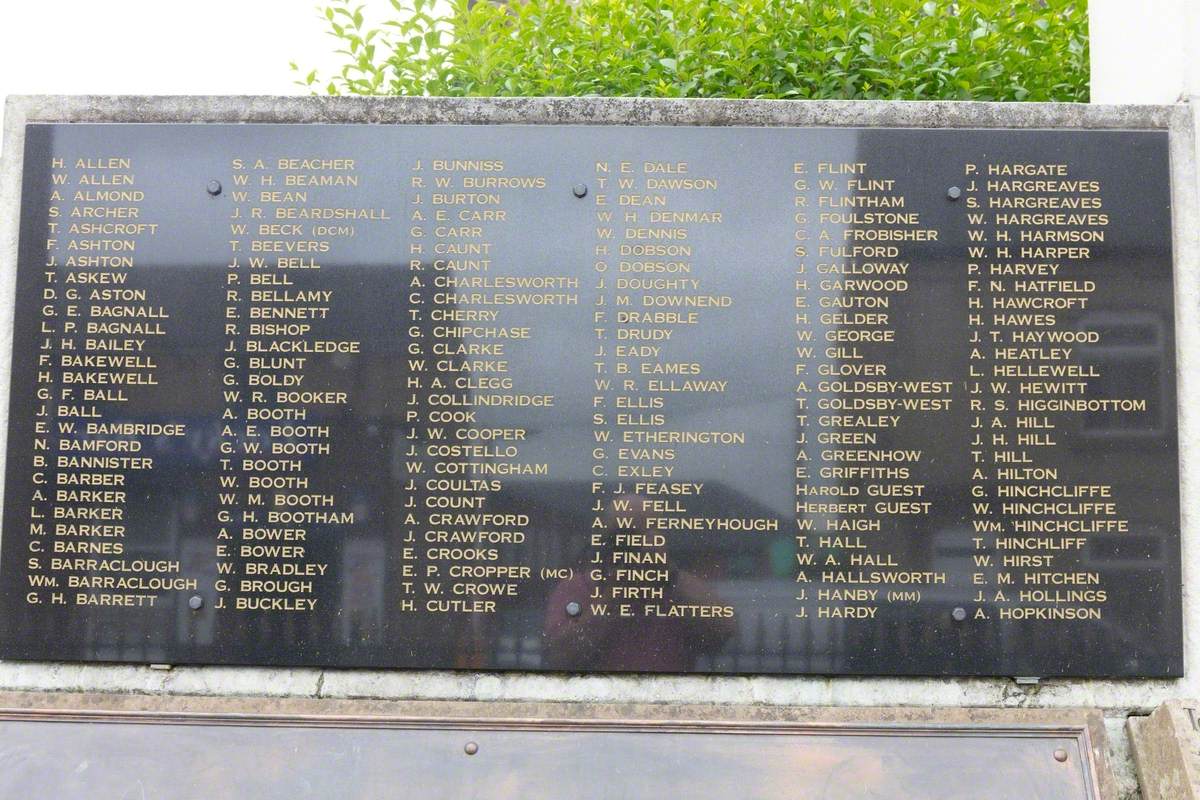 Wombwell Cenotaph