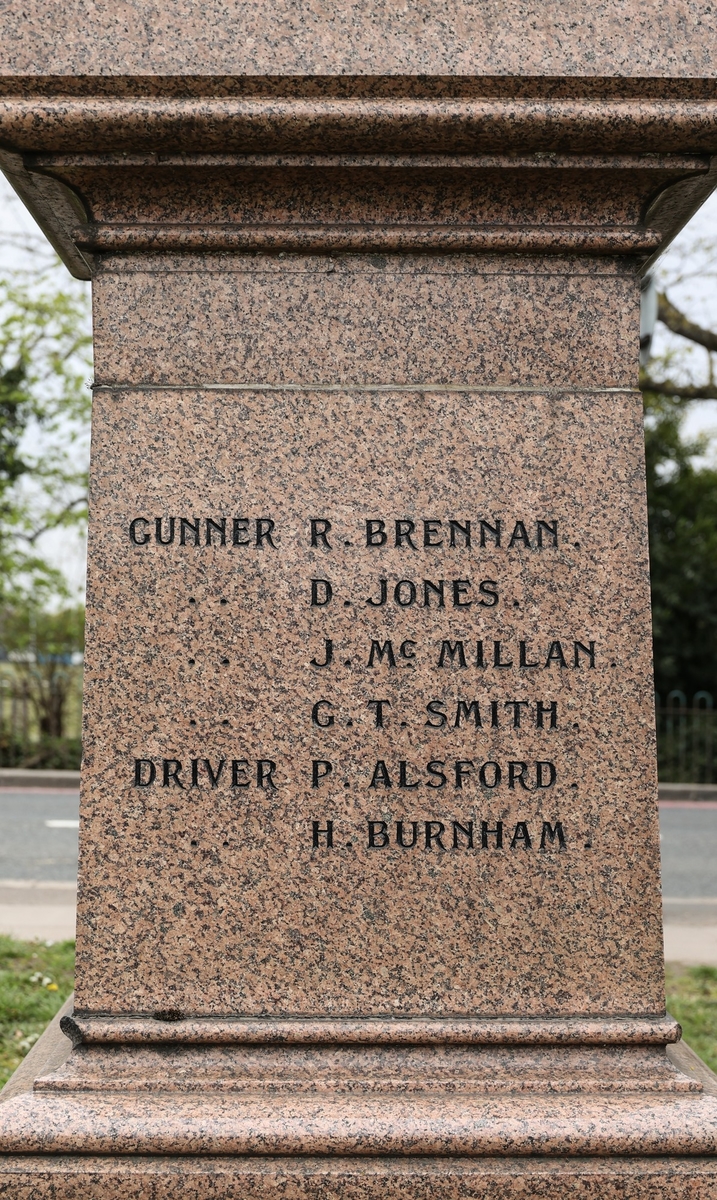 61st Battery Royal Field Artillery Boer War Memorial