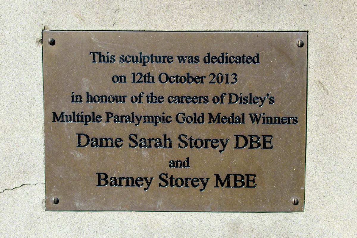 Dame Sarah and Barney Storey