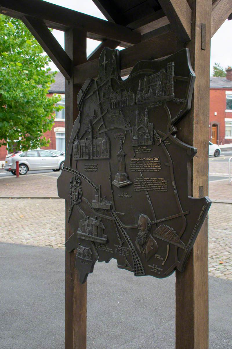 Dukinfield Bronze Heritage Map