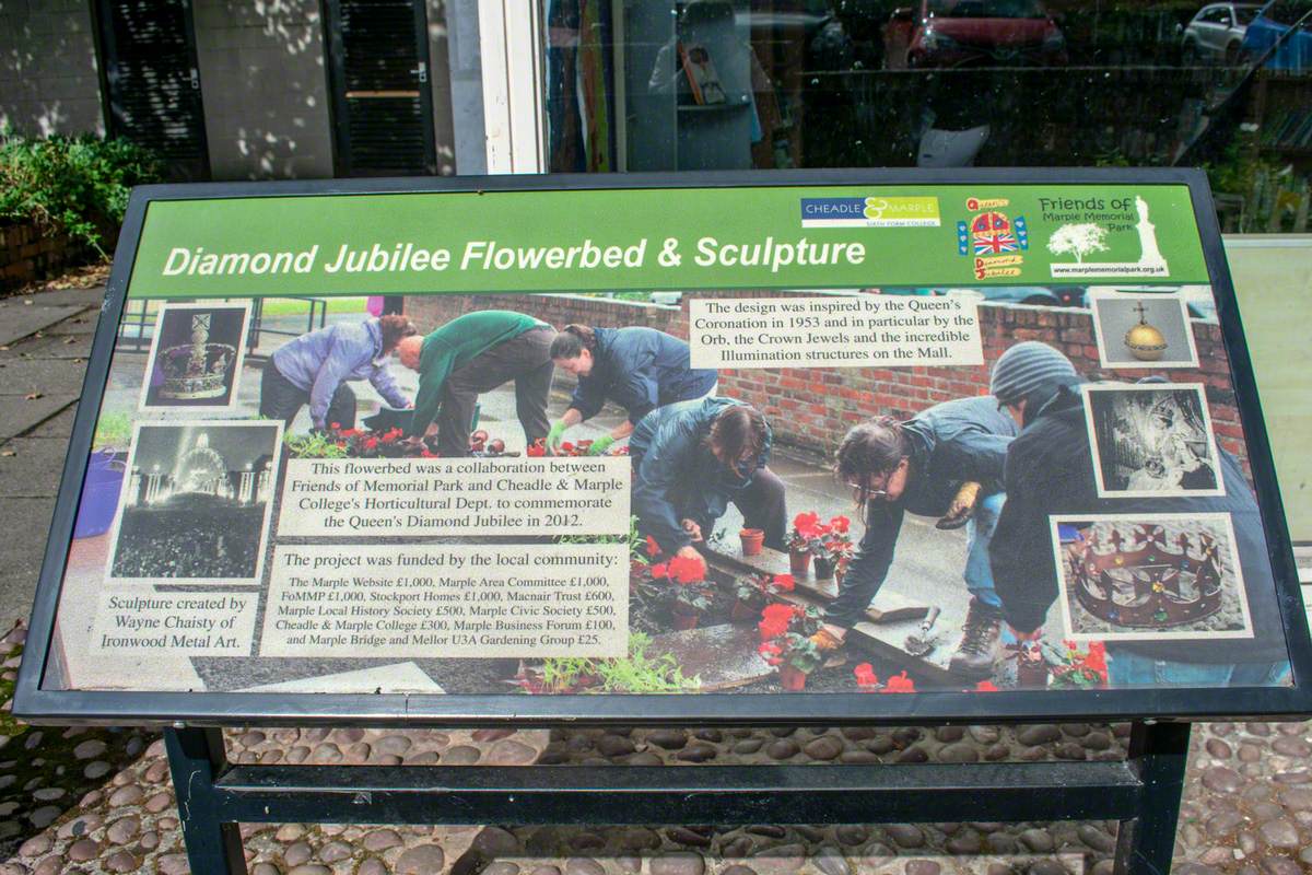 Marple Diamond Jubilee Sculpture