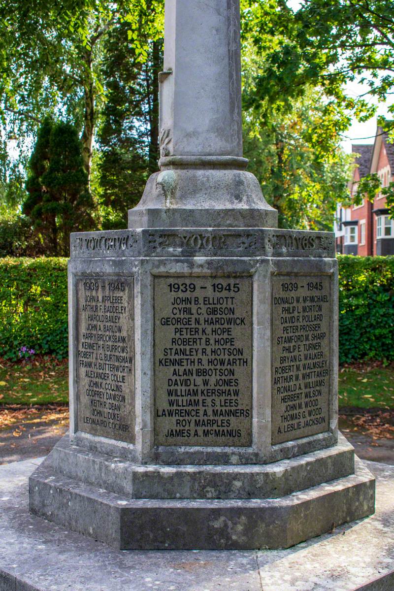 Bramhall War Memorial