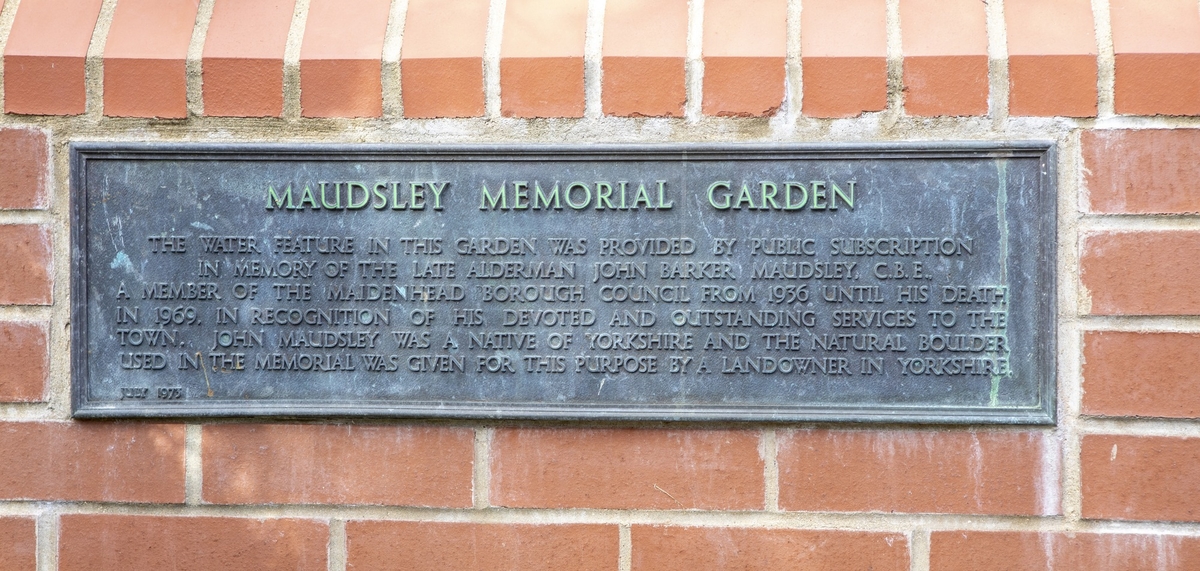 Maudsley Memorial