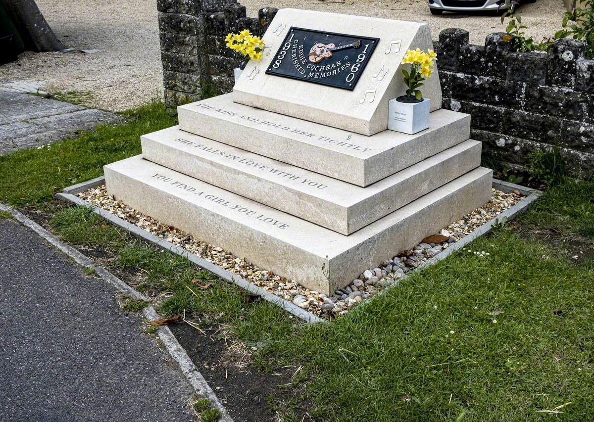 Memorial to Eddie Cochran (1938–1960)