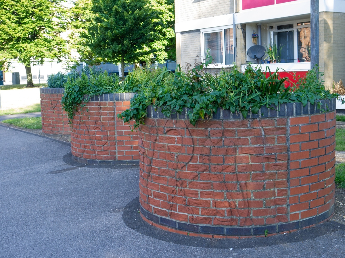 Carved Planters