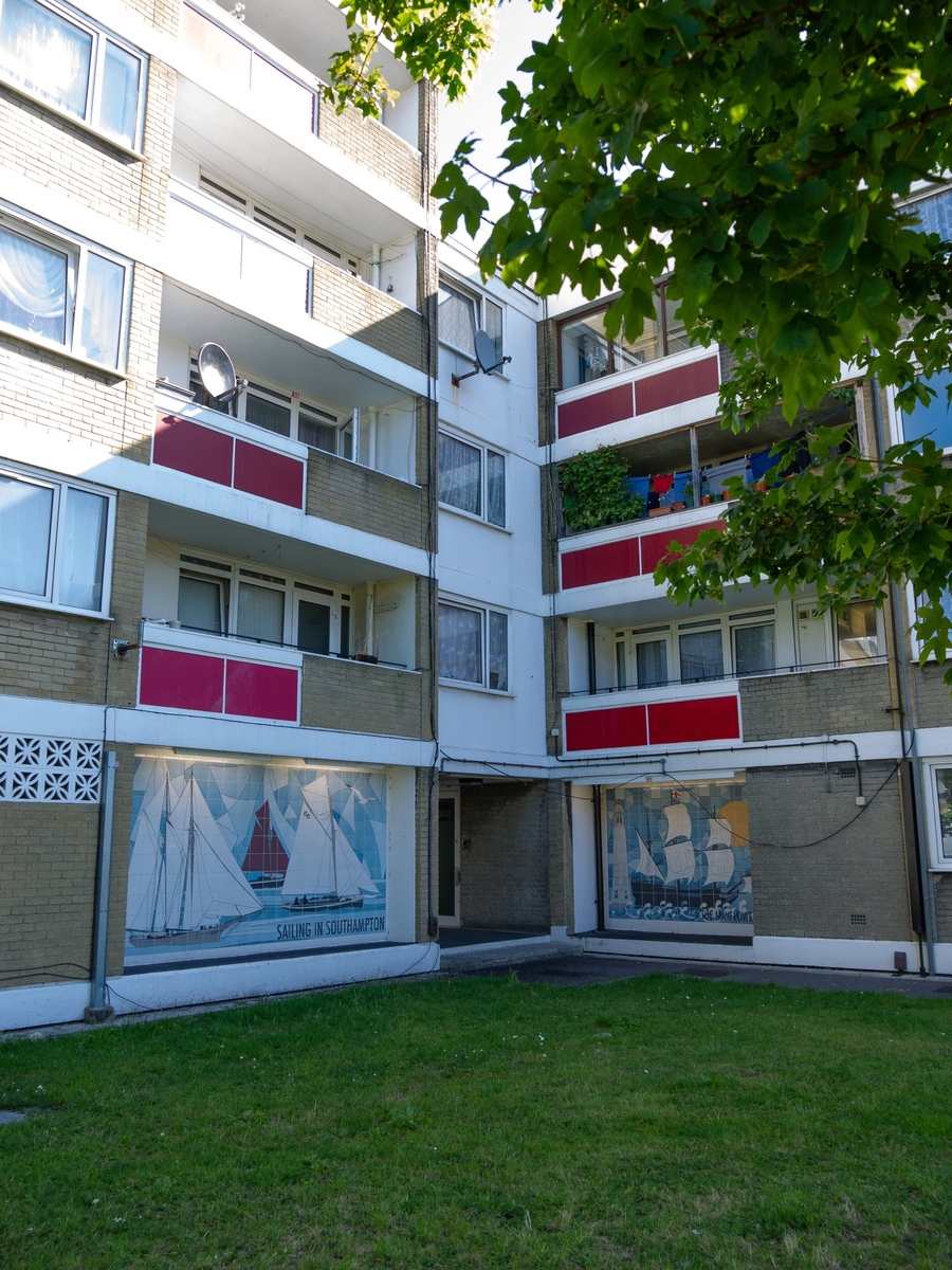 Sailing in Southampton Mural