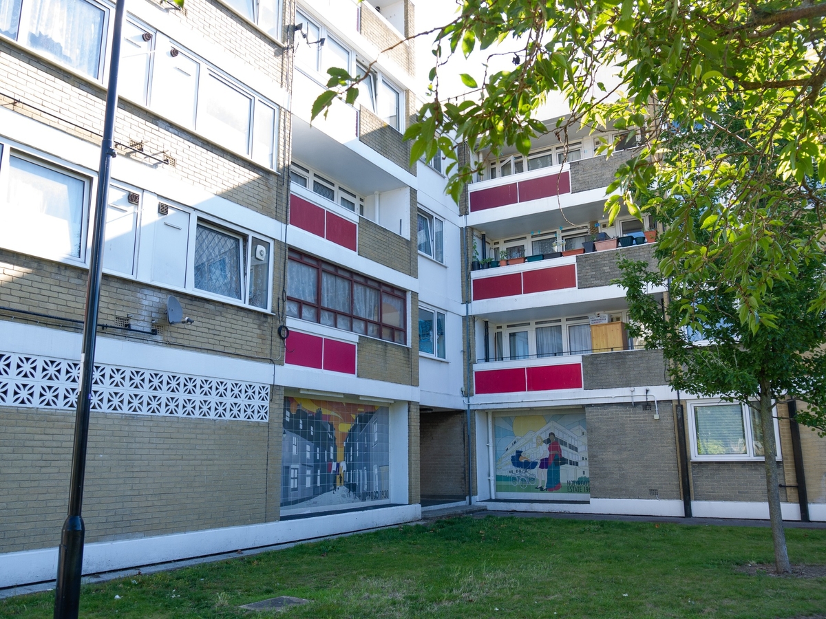 Holyrood Estate 1960s Mural