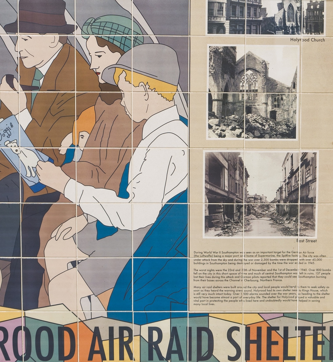 The Holyrood Air Raid Shelter Mural