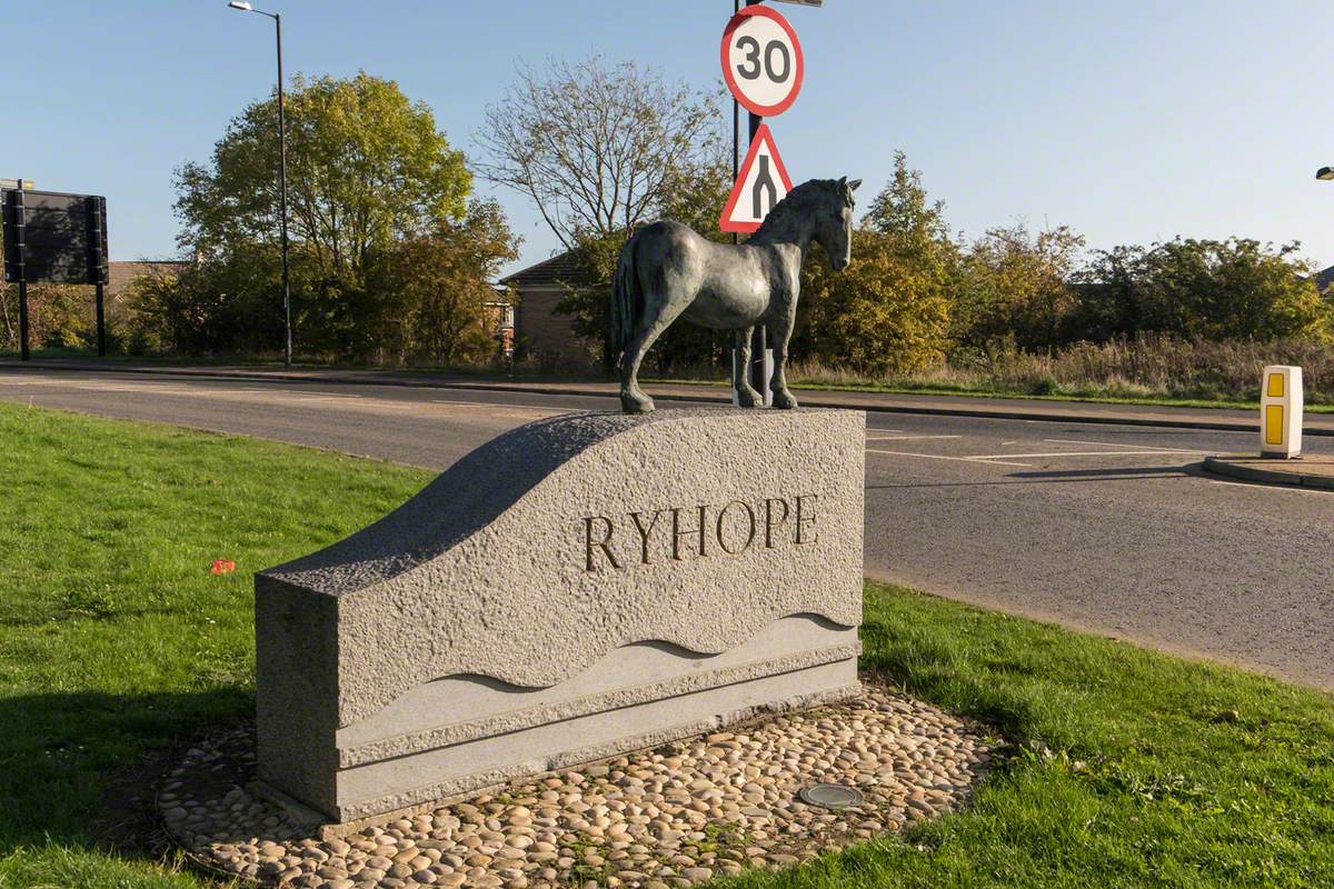 Pit Pony, Ryhope Gateway Signs