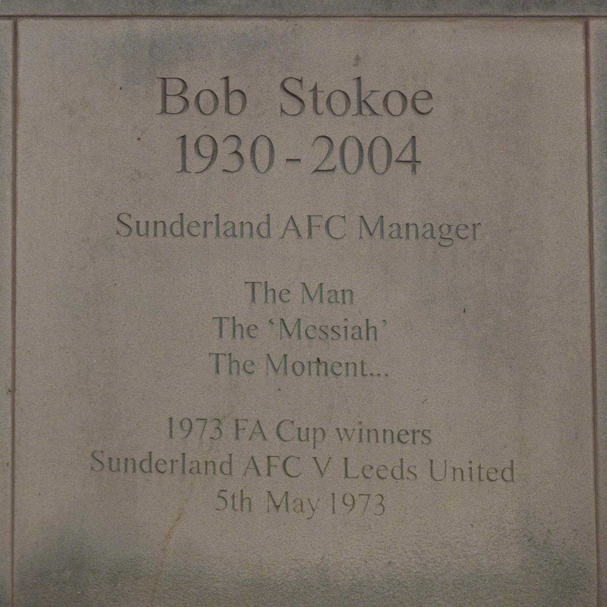 Bob Stokoe (1930–2004)