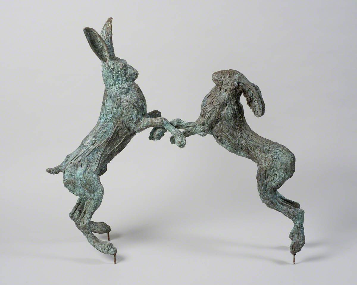 Boxing Hares