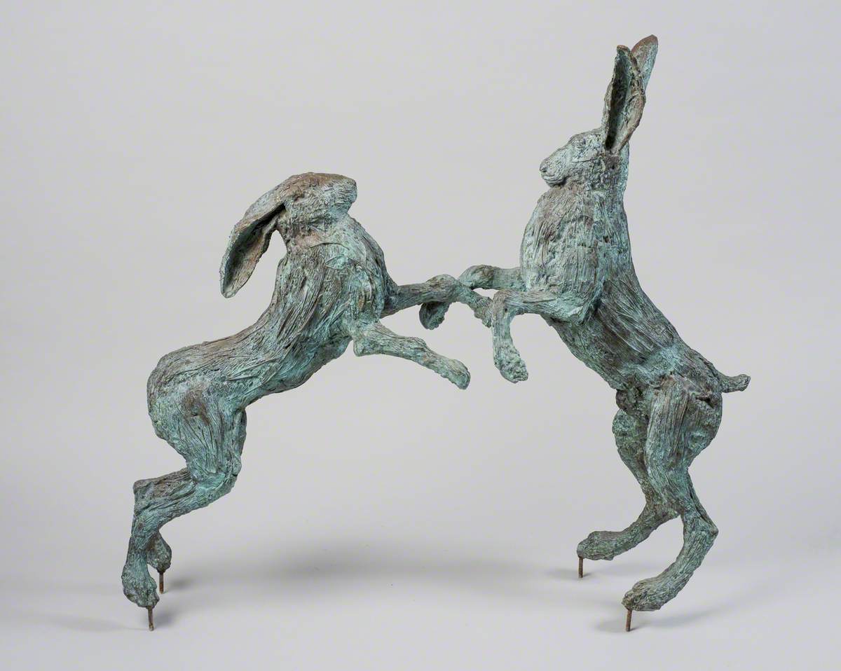 Boxing Hares