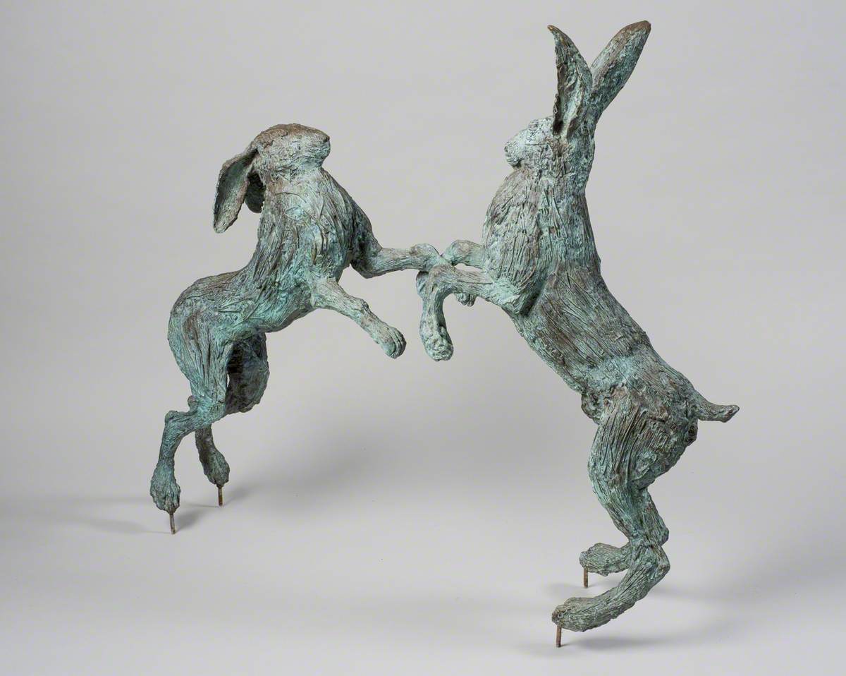 Boxing Hares