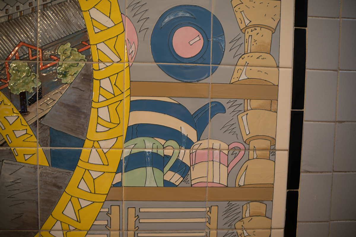 Stoke-on-Trent Railway Station Murals