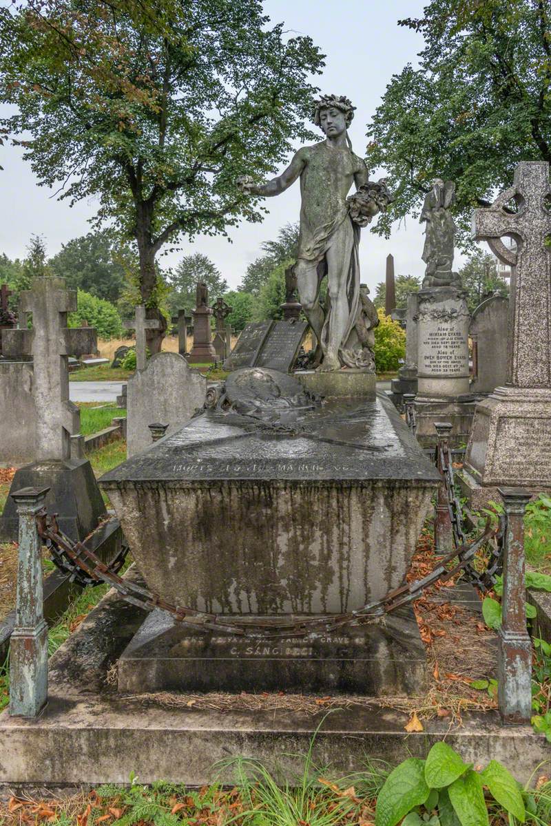 Tomb of Barbe Maria Theresa Sangiorgi (1834–1893)