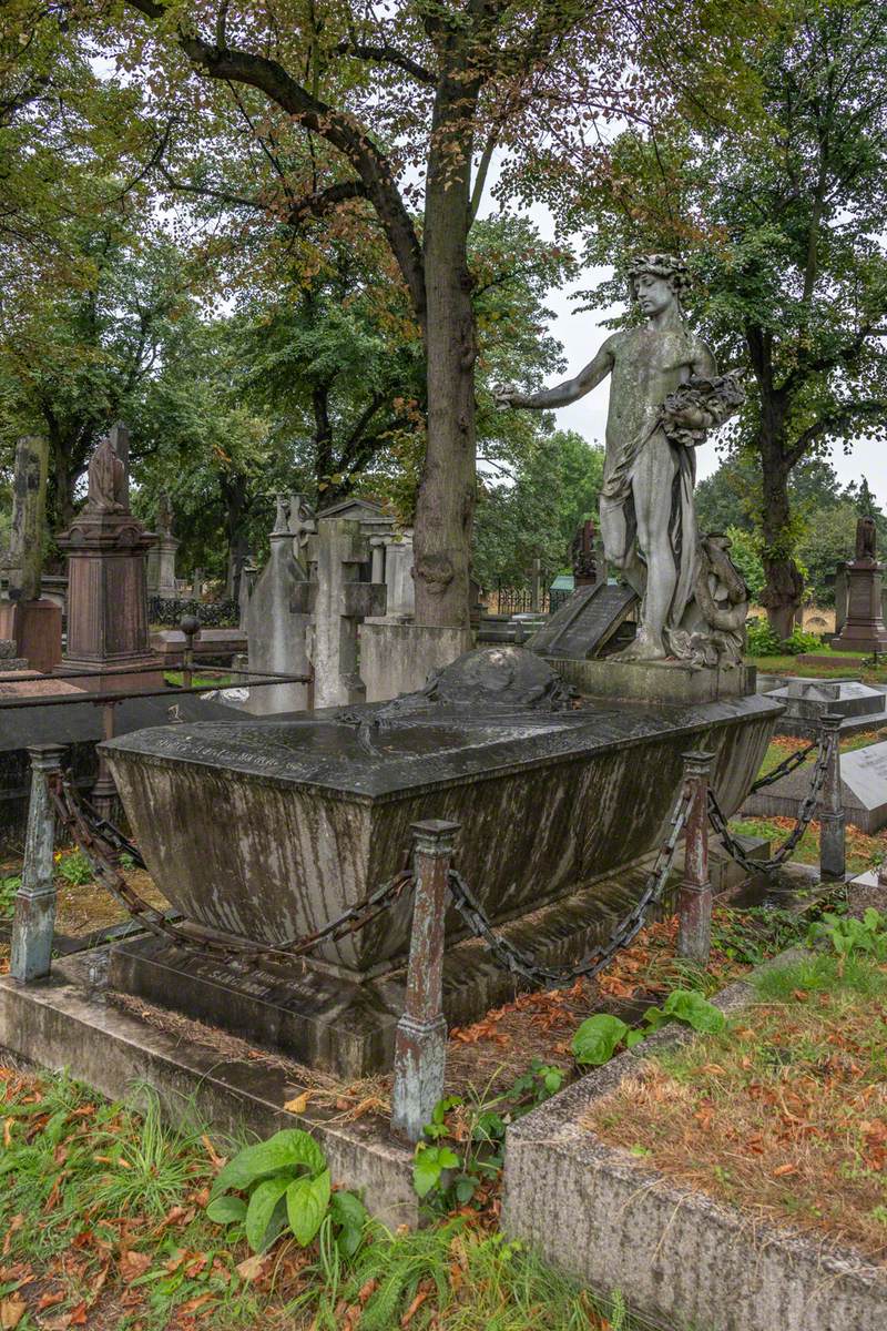 Tomb of Barbe Maria Theresa Sangiorgi (1834–1893)