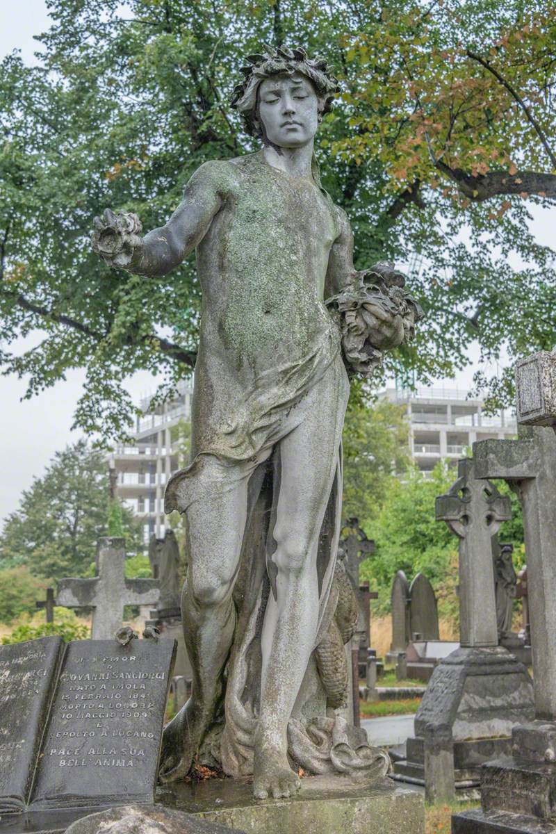 Tomb of Barbe Maria Theresa Sangiorgi (1834–1893)