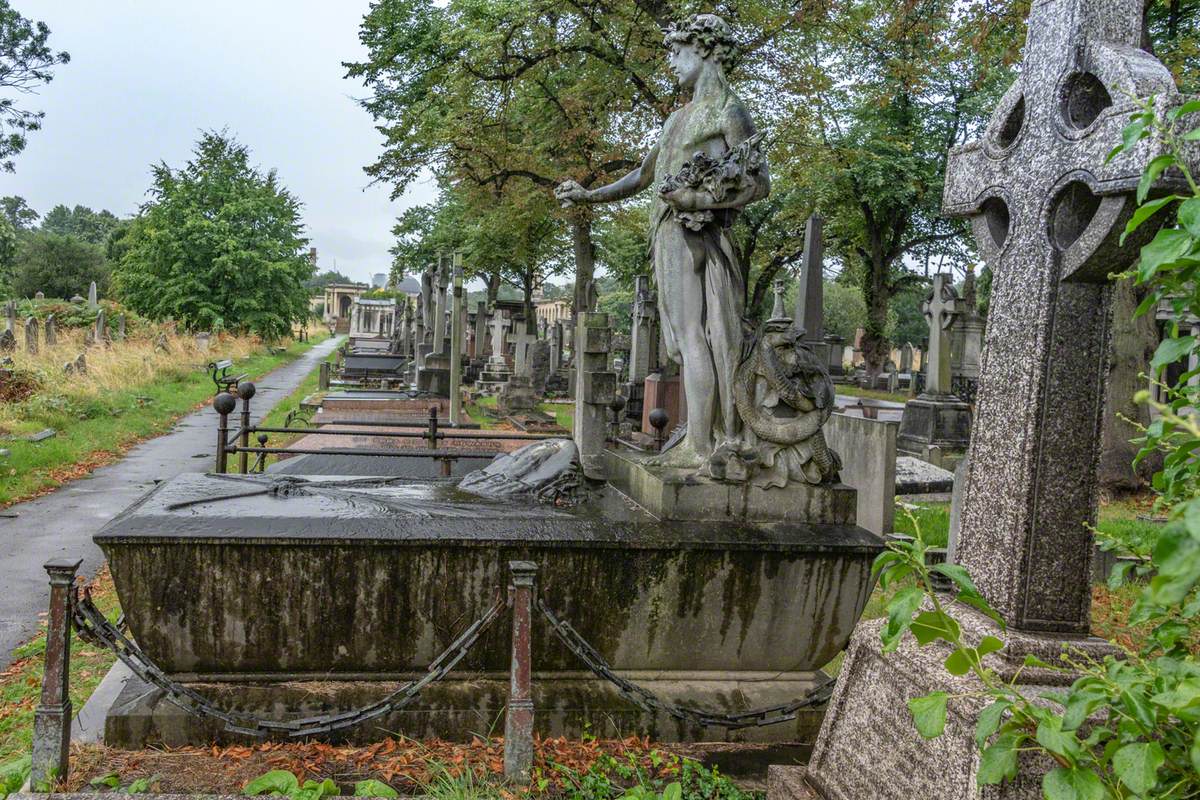 Tomb of Barbe Maria Theresa Sangiorgi (1834–1893)