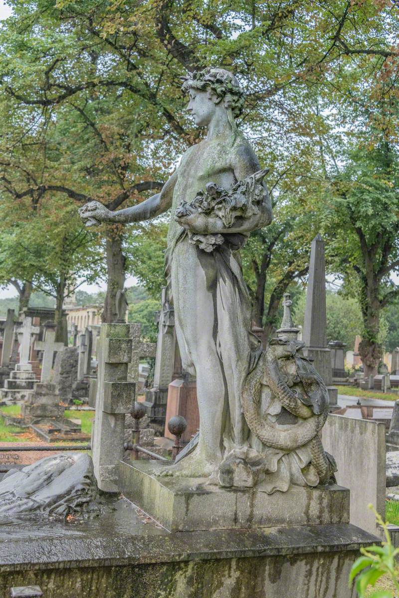 Tomb of Barbe Maria Theresa Sangiorgi (1834–1893)