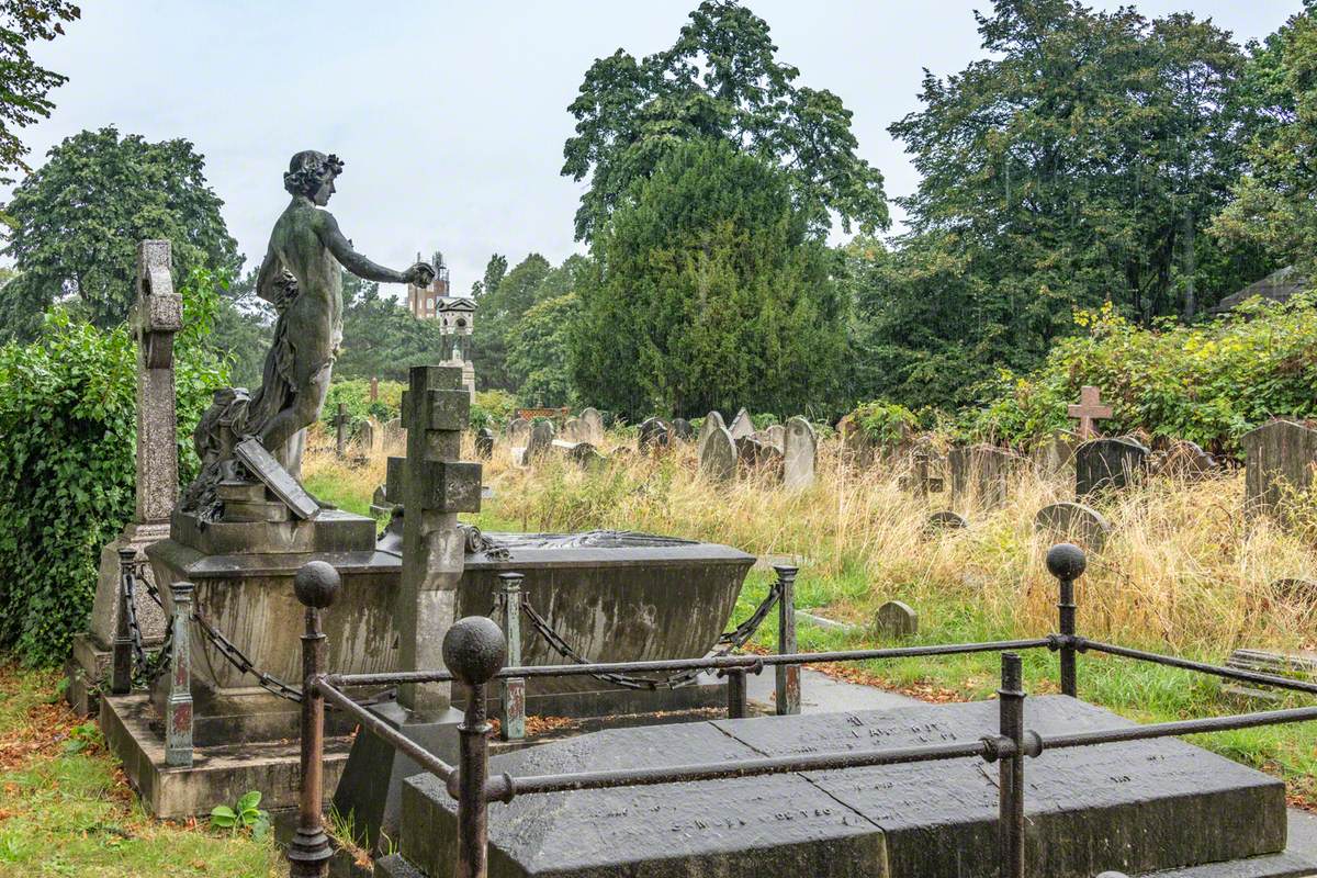 Tomb of Barbe Maria Theresa Sangiorgi (1834–1893)