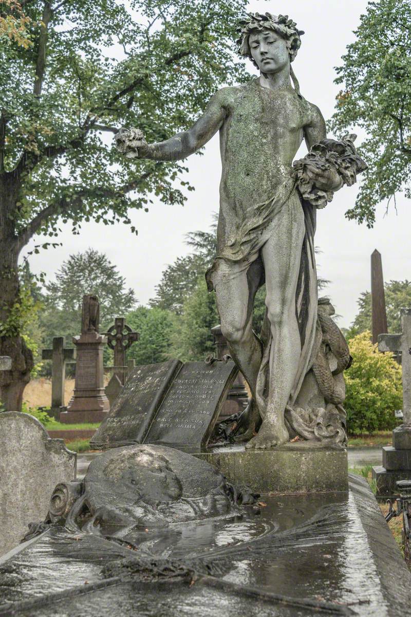 Tomb of Barbe Maria Theresa Sangiorgi (1834–1893)