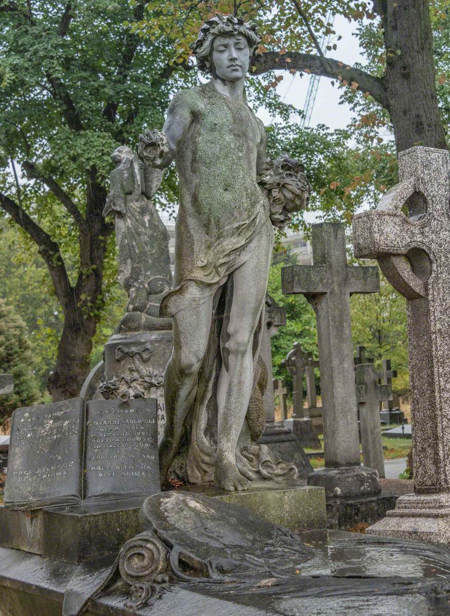 Tomb of Barbe Maria Theresa Sangiorgi (1834–1893)