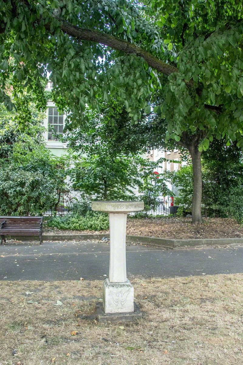 Margaret Damer Dawson Memorial Bird Bath