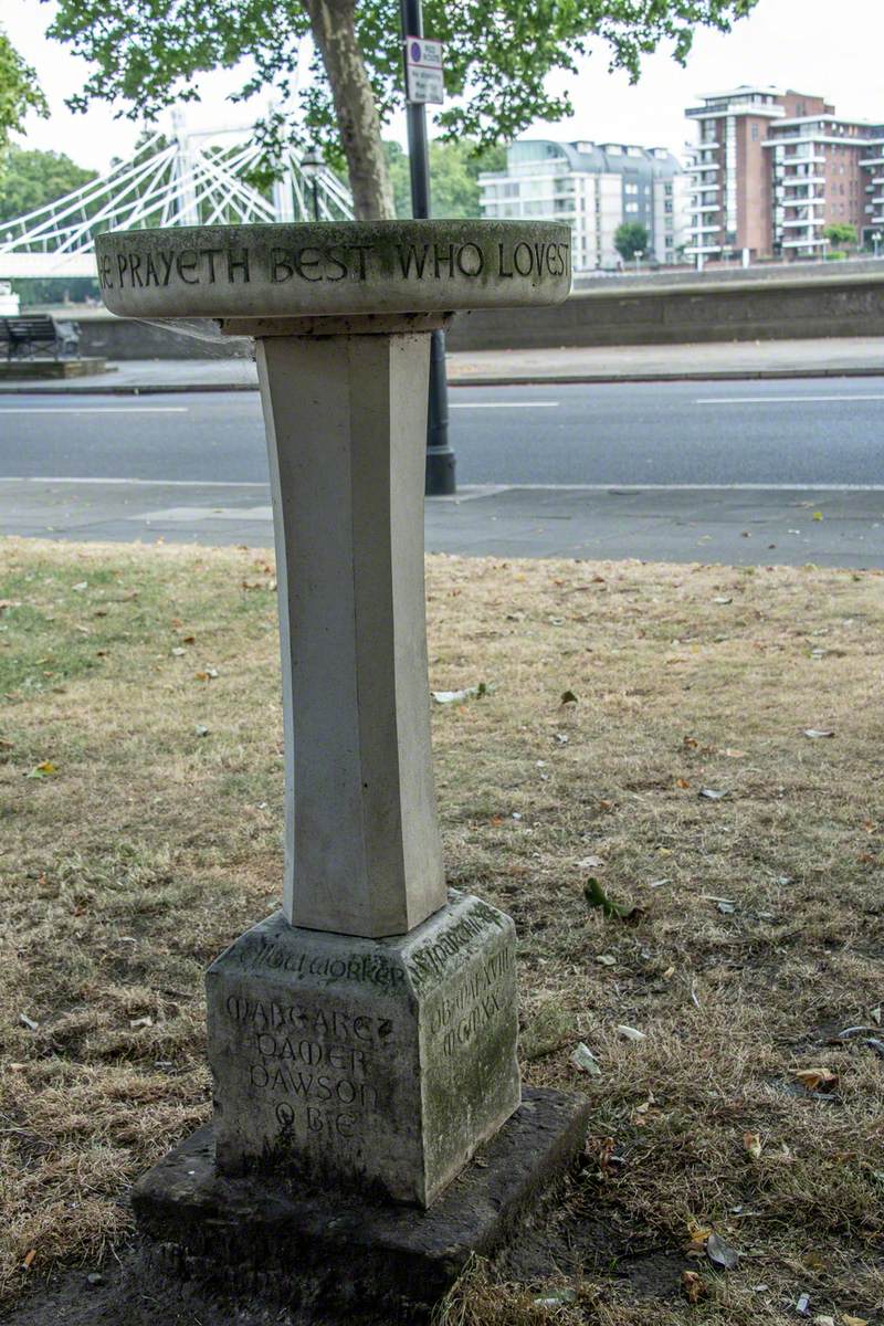 Margaret Damer Dawson Memorial Bird Bath