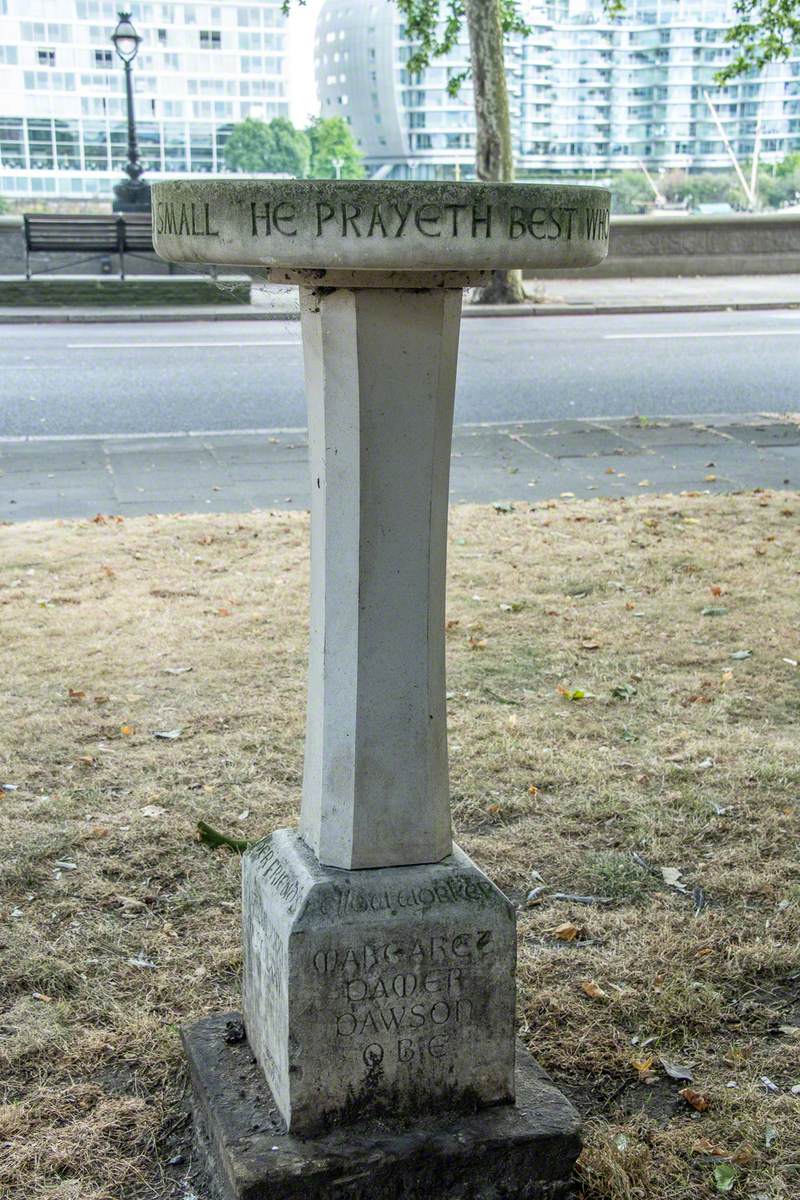 Margaret Damer Dawson Memorial Bird Bath