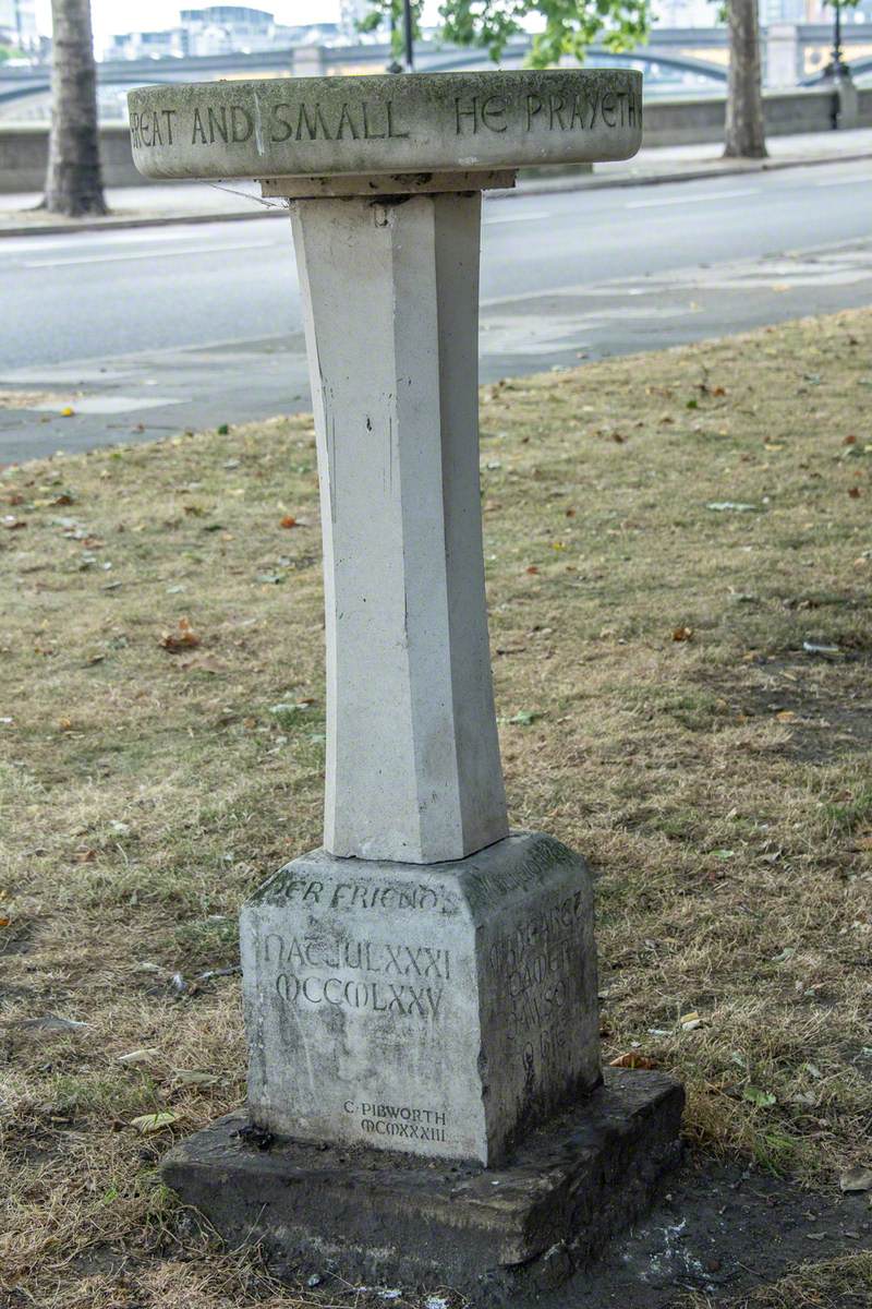 Margaret Damer Dawson Memorial Bird Bath