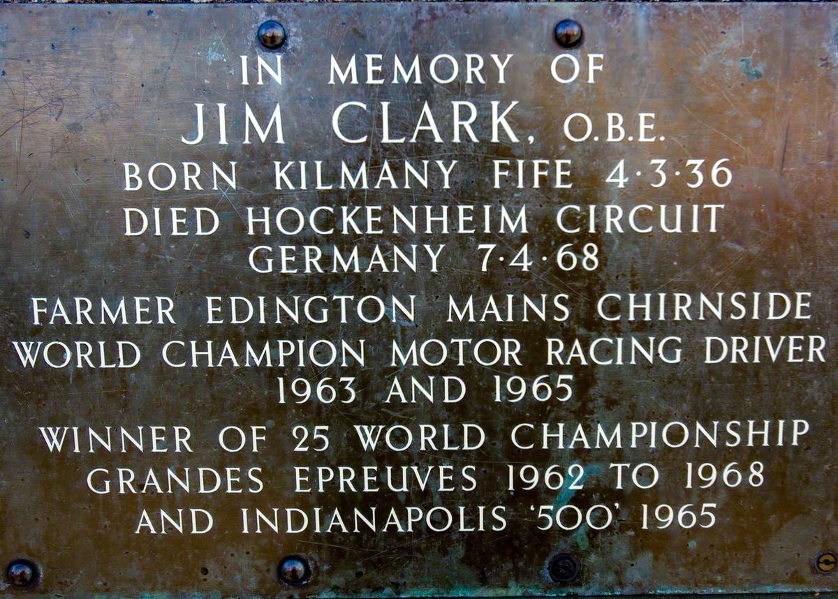 Jim Clark Memorial Clock