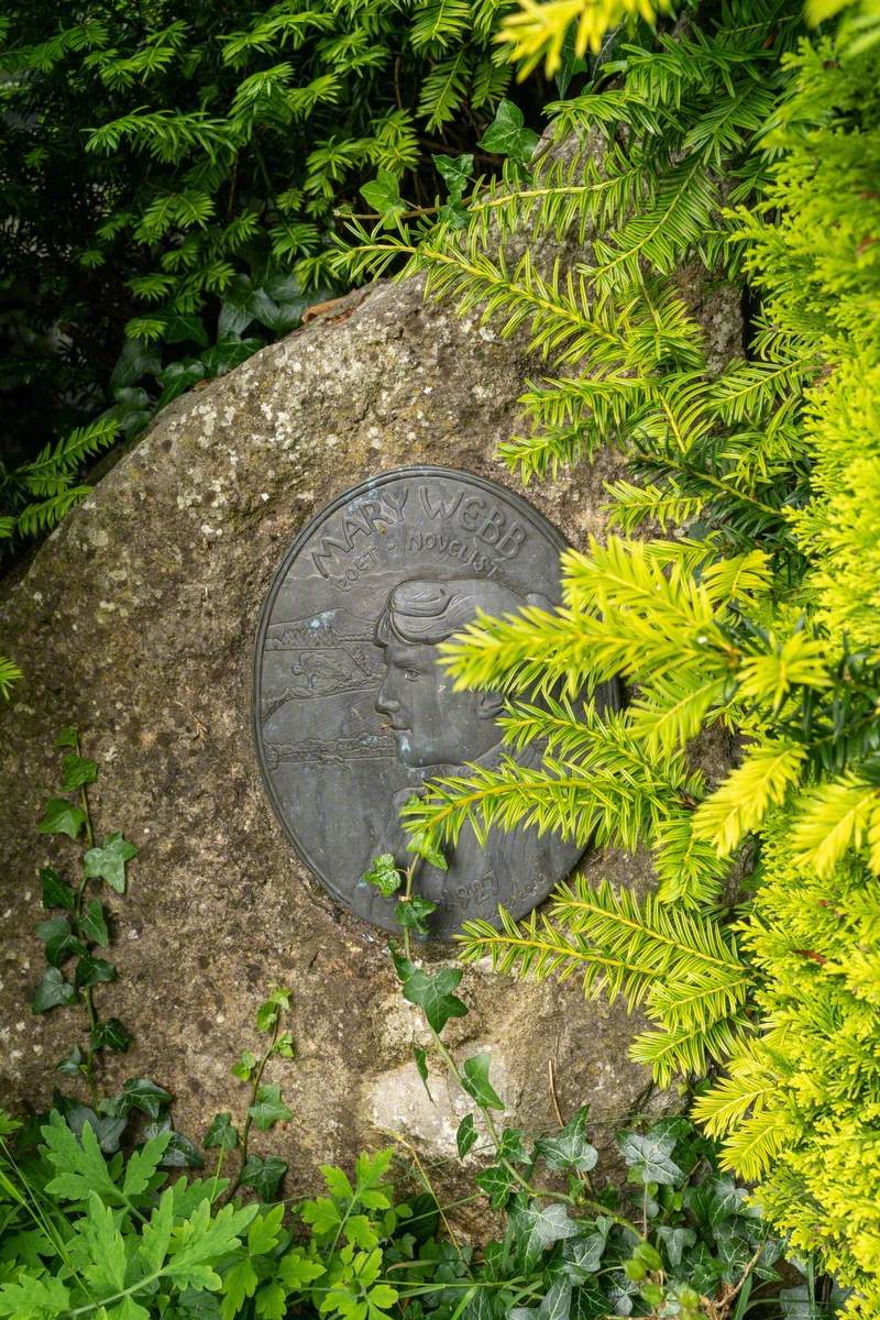 Mary Webb Memorial Plaque