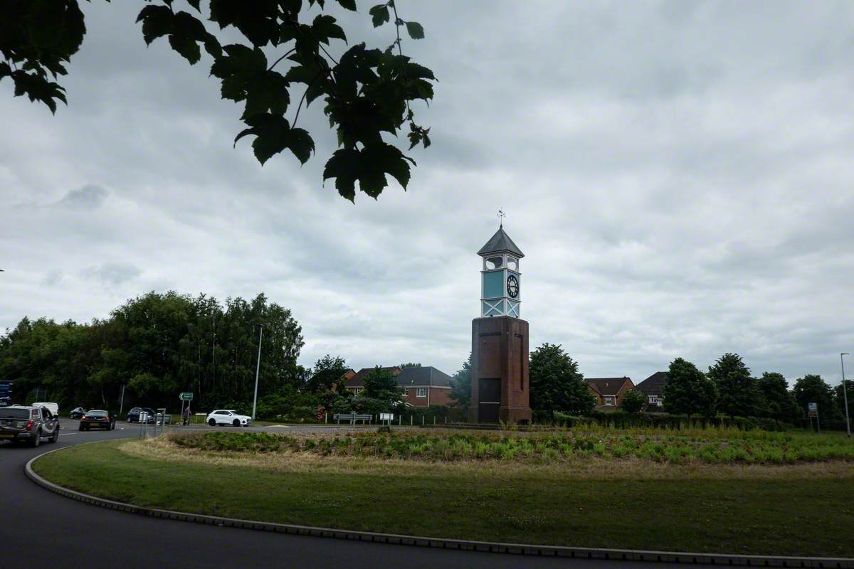 Clock on sale tower donnington