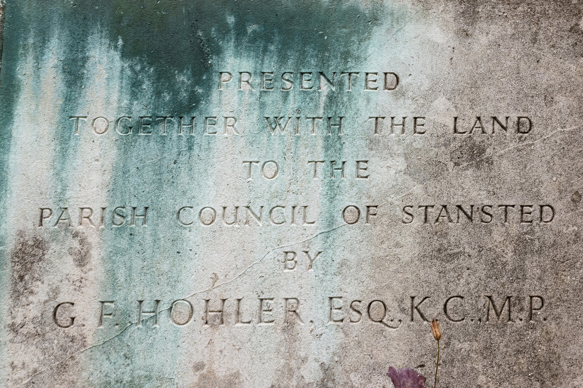 Stansted War Memorial