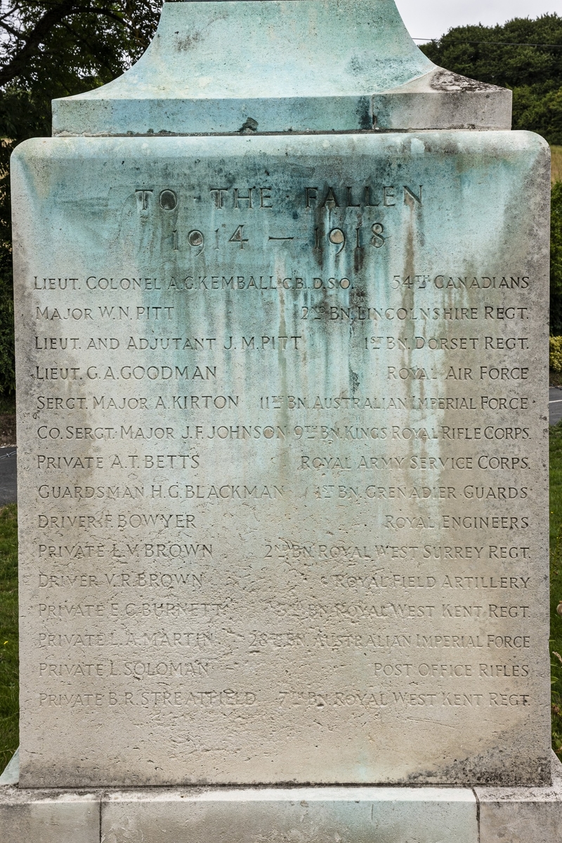 Stansted War Memorial