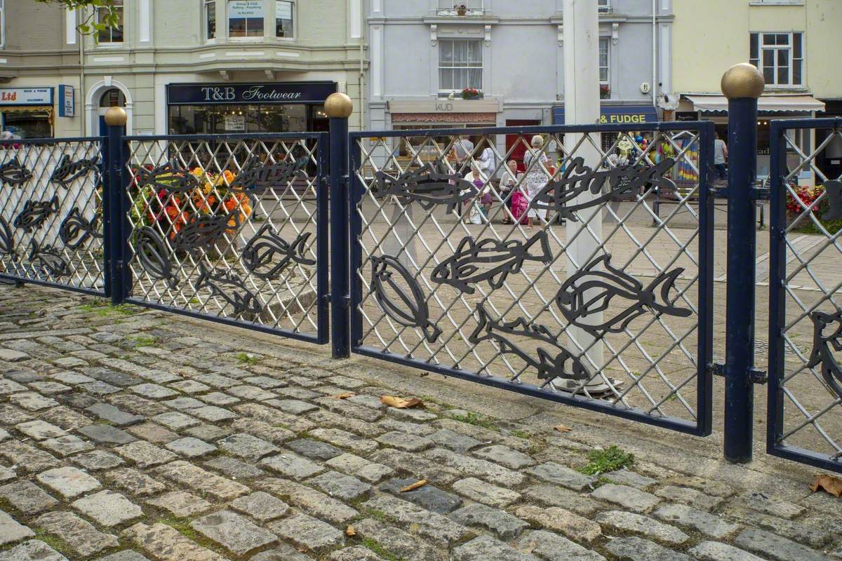 Fishes Barrier / Railings (Teignmouth Triangles Project)
