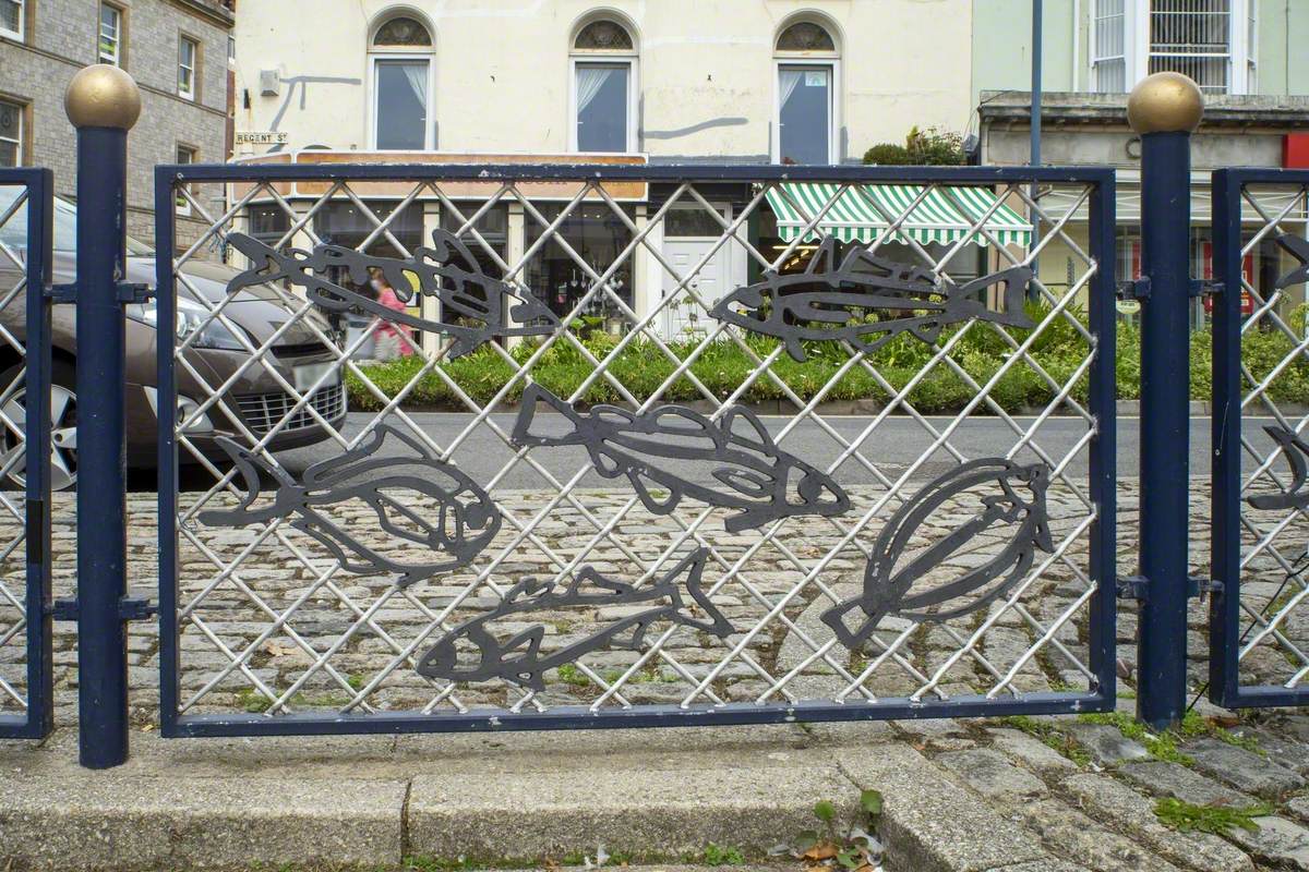 Fishes Barrier / Railings (Teignmouth Triangles Project)