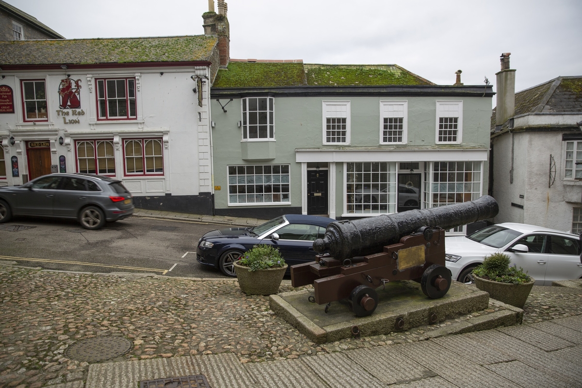 HMS 'Anson' Cannon