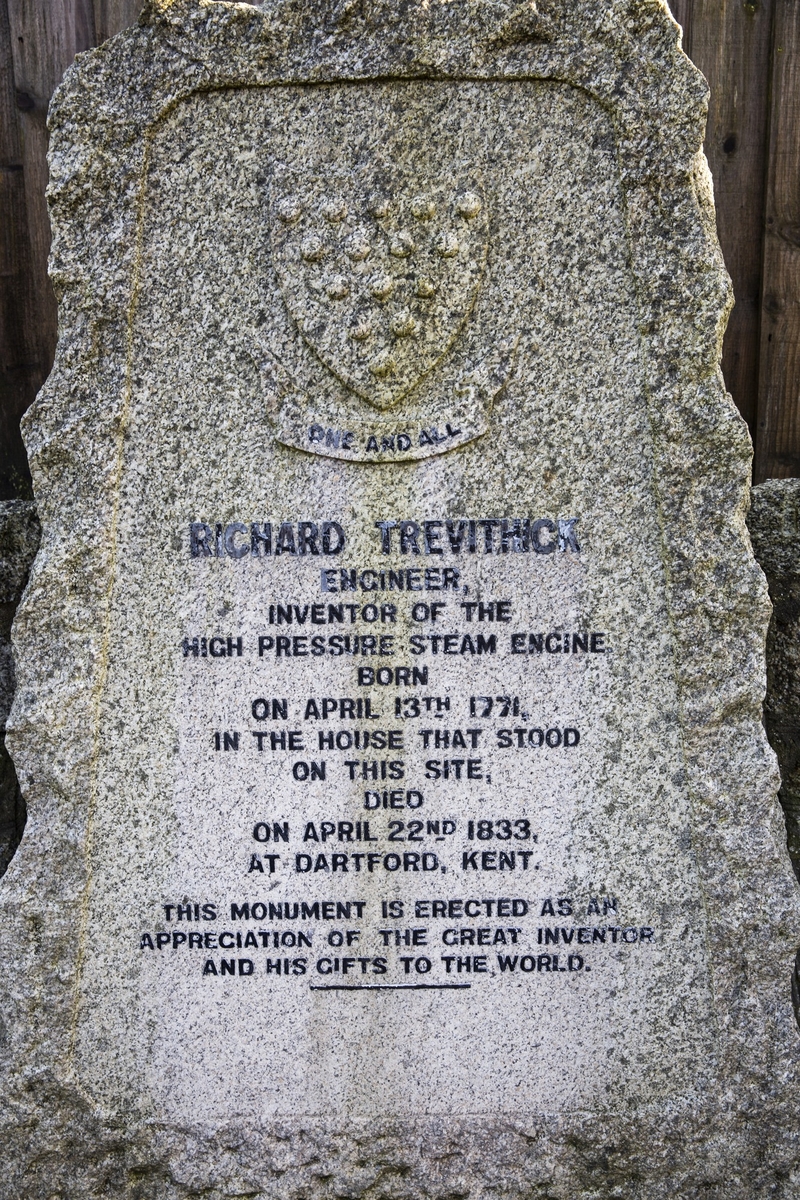 Memorial for Richard Trevithick (1771–1833)