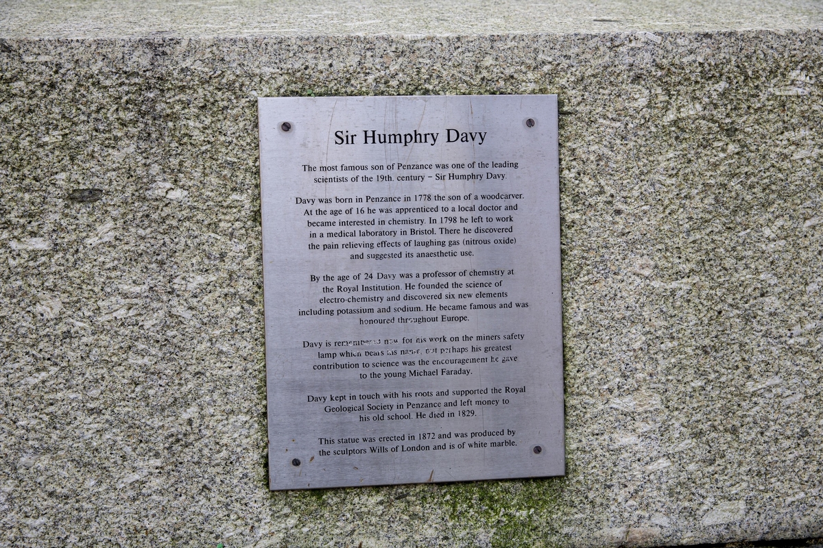 Sir Humphry Davy (1778–1829)