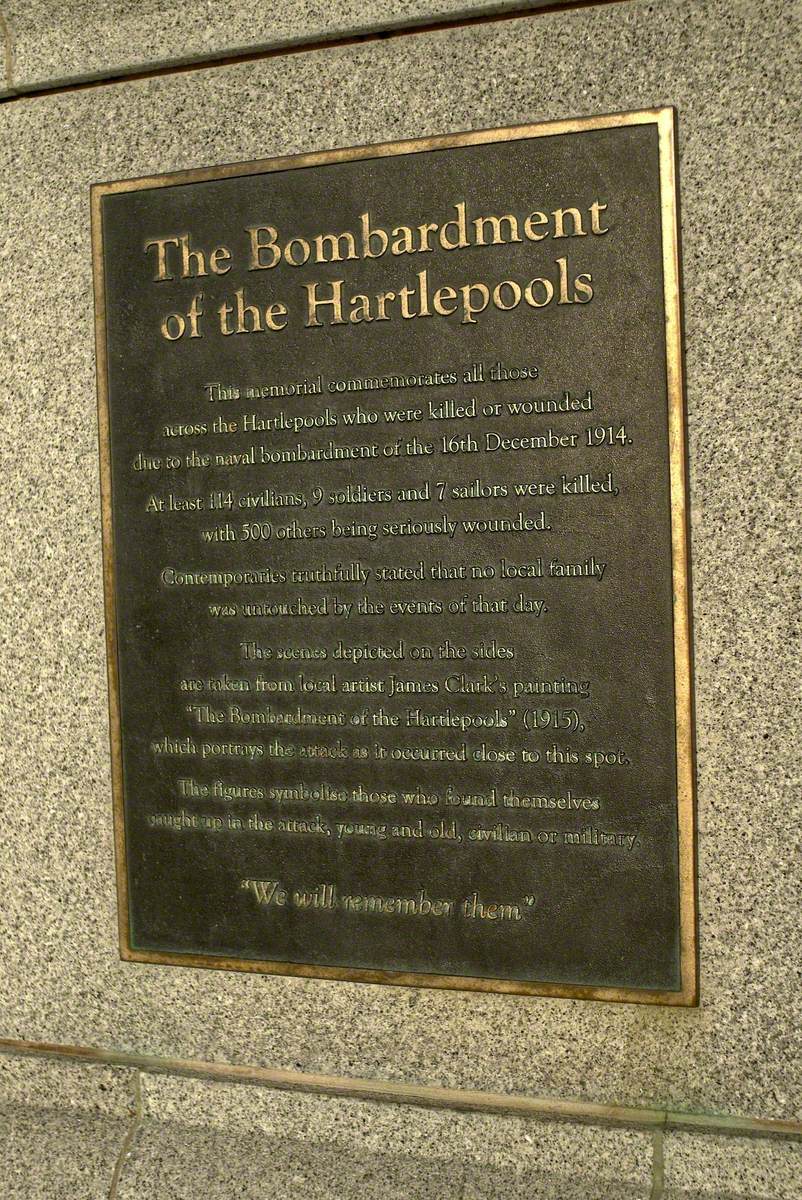 The Bombardment of the Hartlepool Memorial