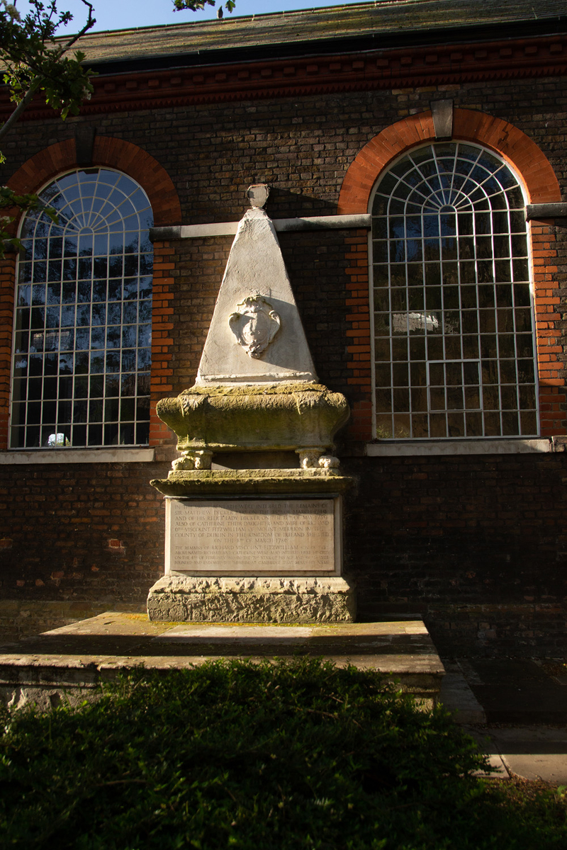 Sir Matthew Decker: Sarcophagus and Obelisk