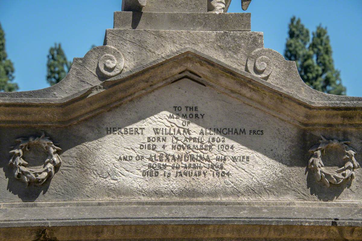 Tomb of Alexandrina and Herbert Allingham