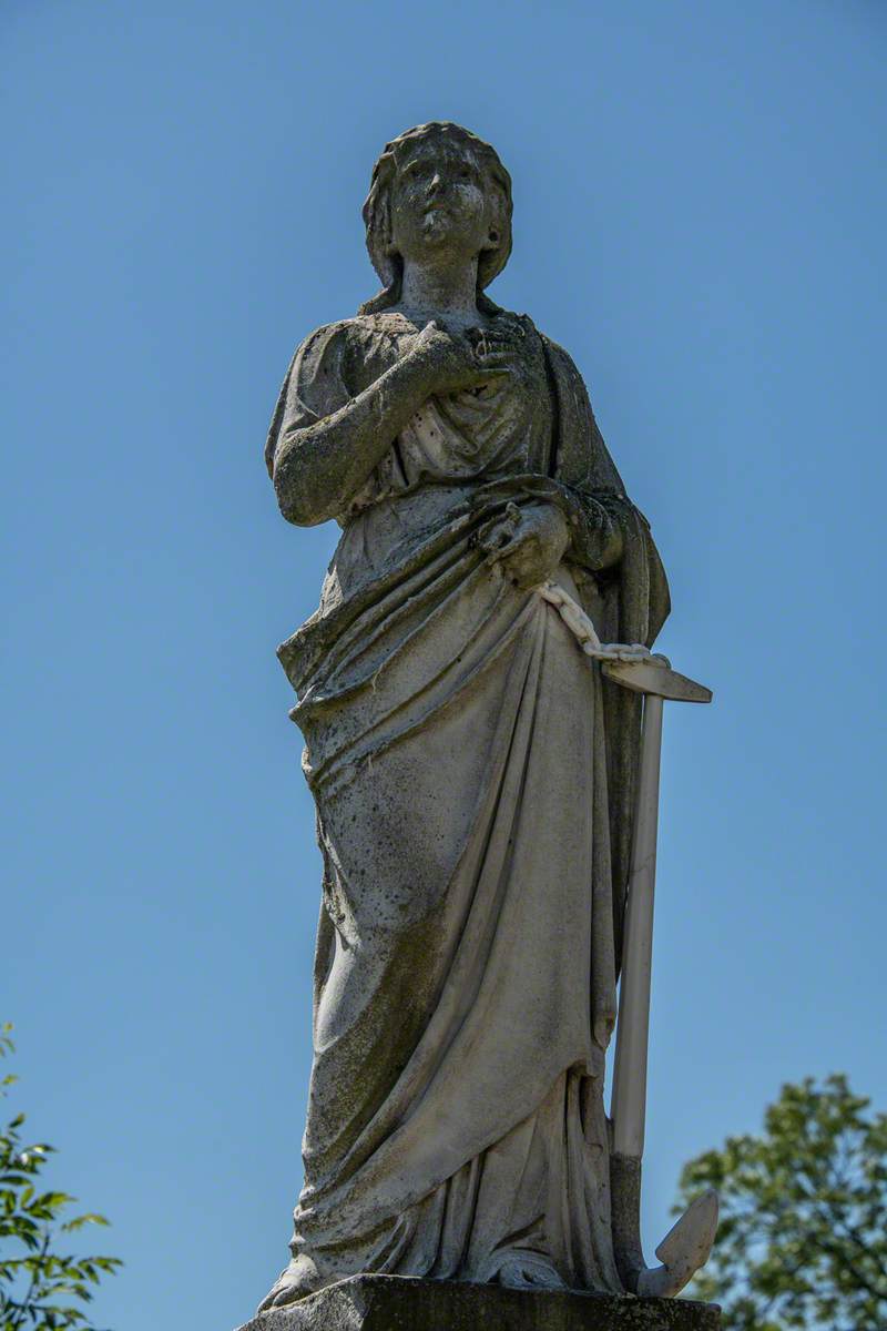 Tomb of Charlotte and Jean Francois Gravelet Blondin