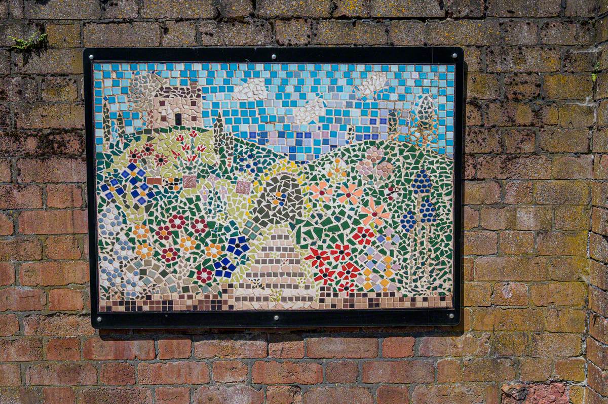 Hindley Station Mosaics Art UK