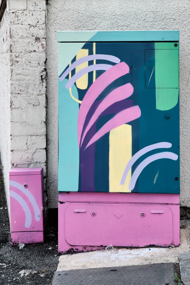 Abstract Utility Box